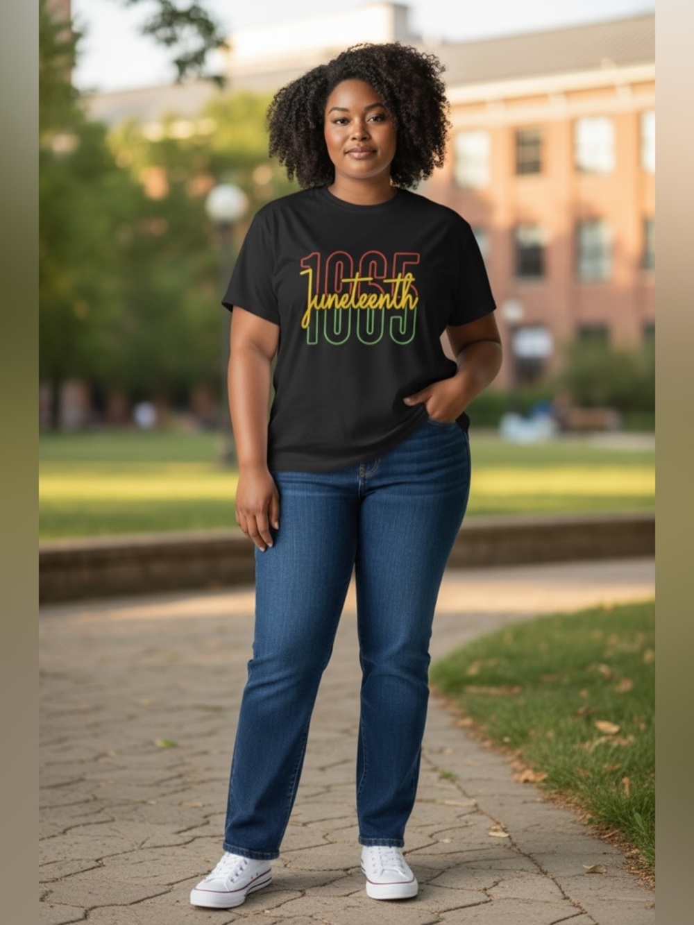 Juneteenth Graphic Tee - Black